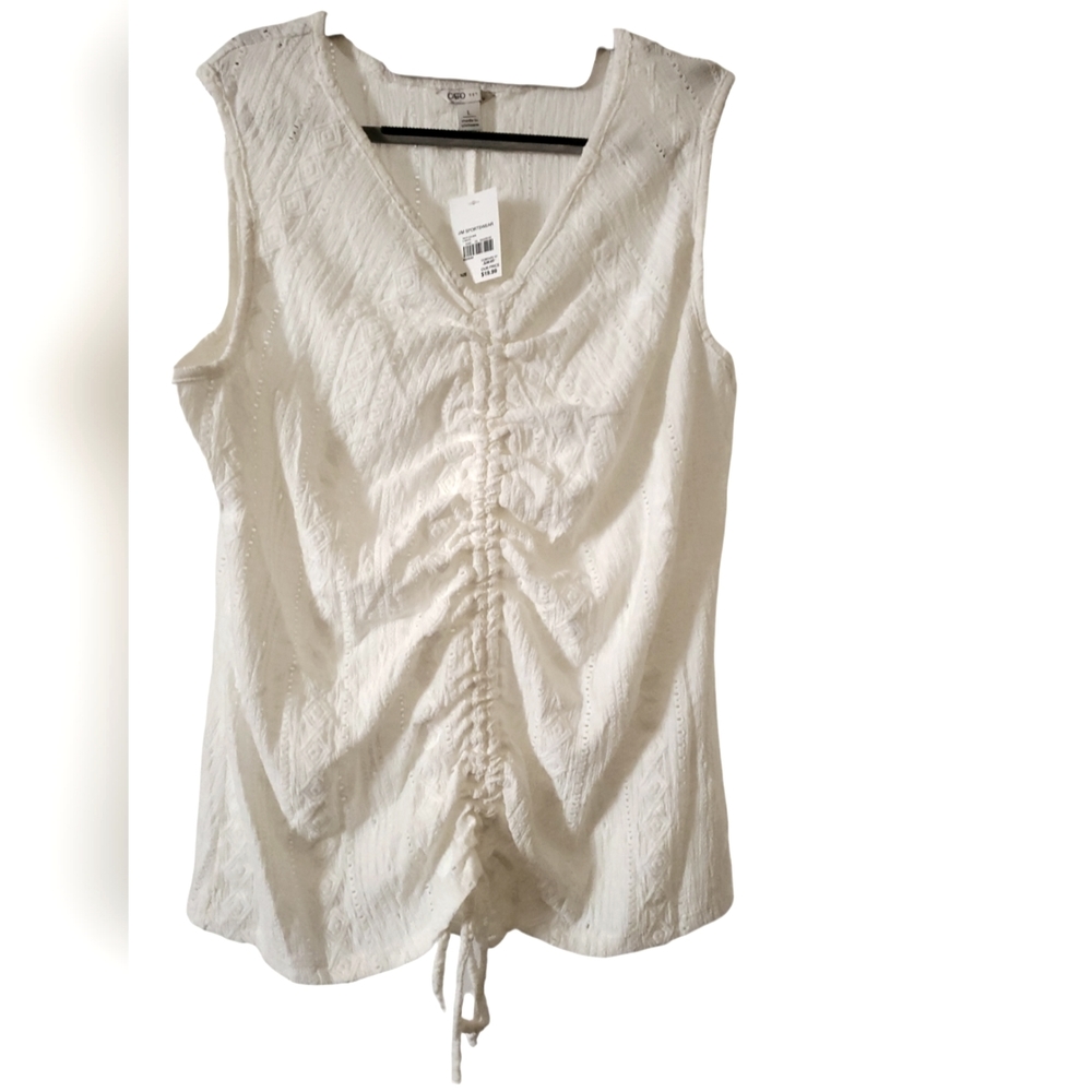 Cato Tank Top & Skirt Set Large NWT - Picture 2 of 3